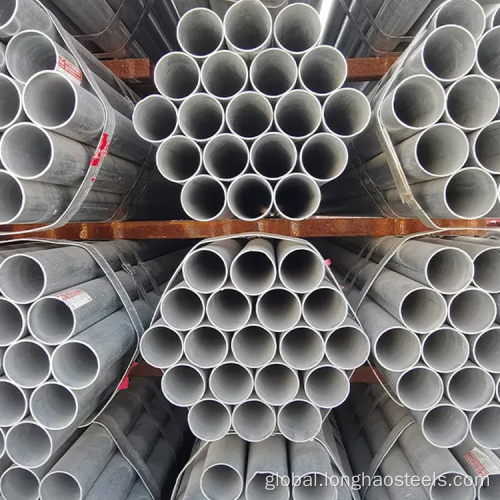 Hot Galvanized Steel Pipe Dip PPGI Hot Dip Color Coated Galvanized Steel pipe Supplier